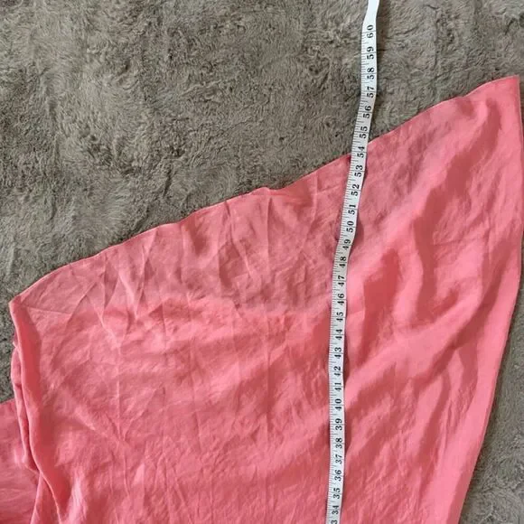 Guapa Girlfriend Cowl Toga Pink Dresses One Shoulder Size‎ XL